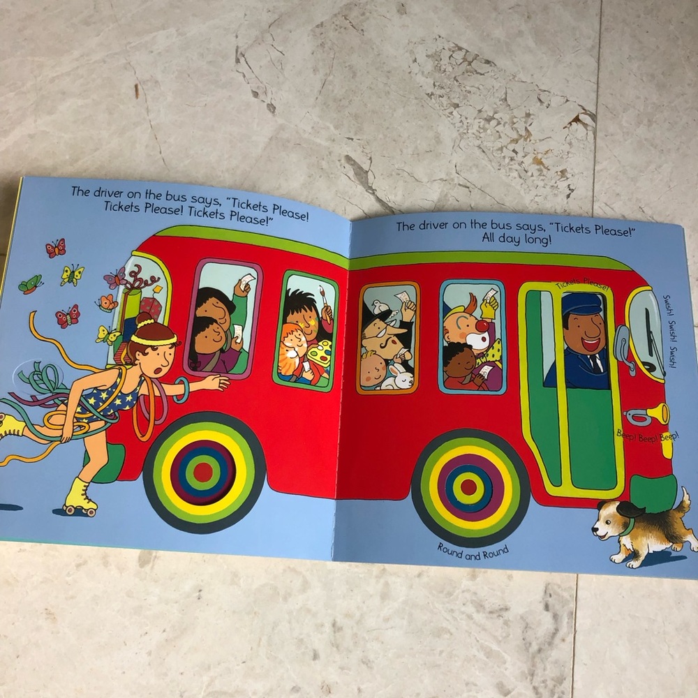 Bundle of Musical School Bus/ Figure JJ Toy with Matching Book - Picture 6 of 7